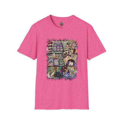 BreaksGPT Manga Card Breaker T-Shirt | Pirate Trading Card Graphic Tee Color Version