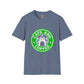 Cats And Coffee Retro Café Tee