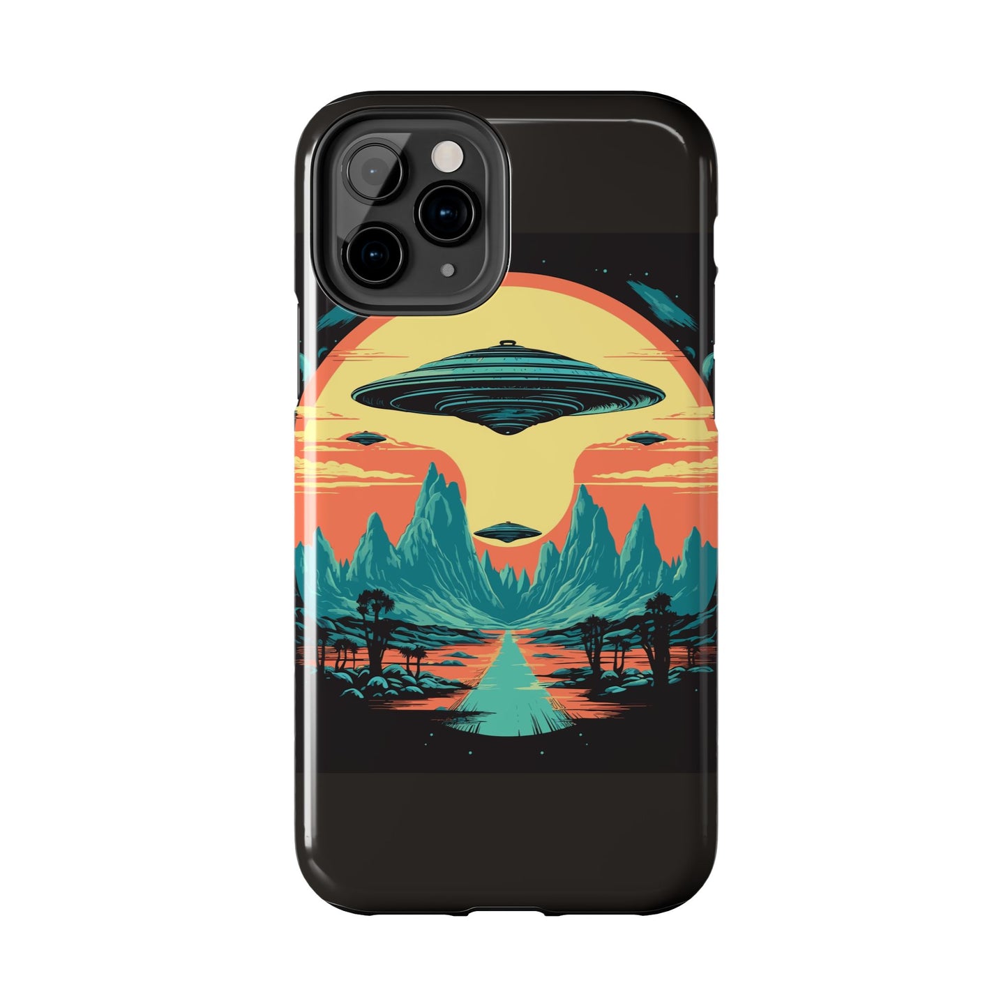 UFO Fleet Tough Phone Case