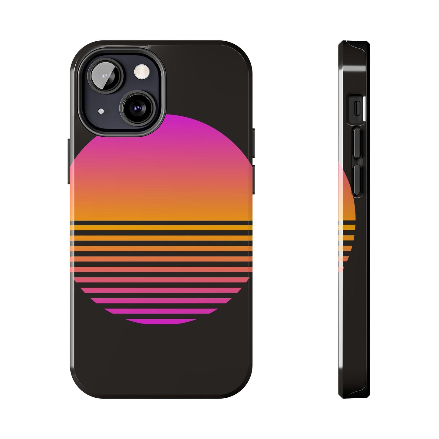 Sunset Grid Tough Phone Case