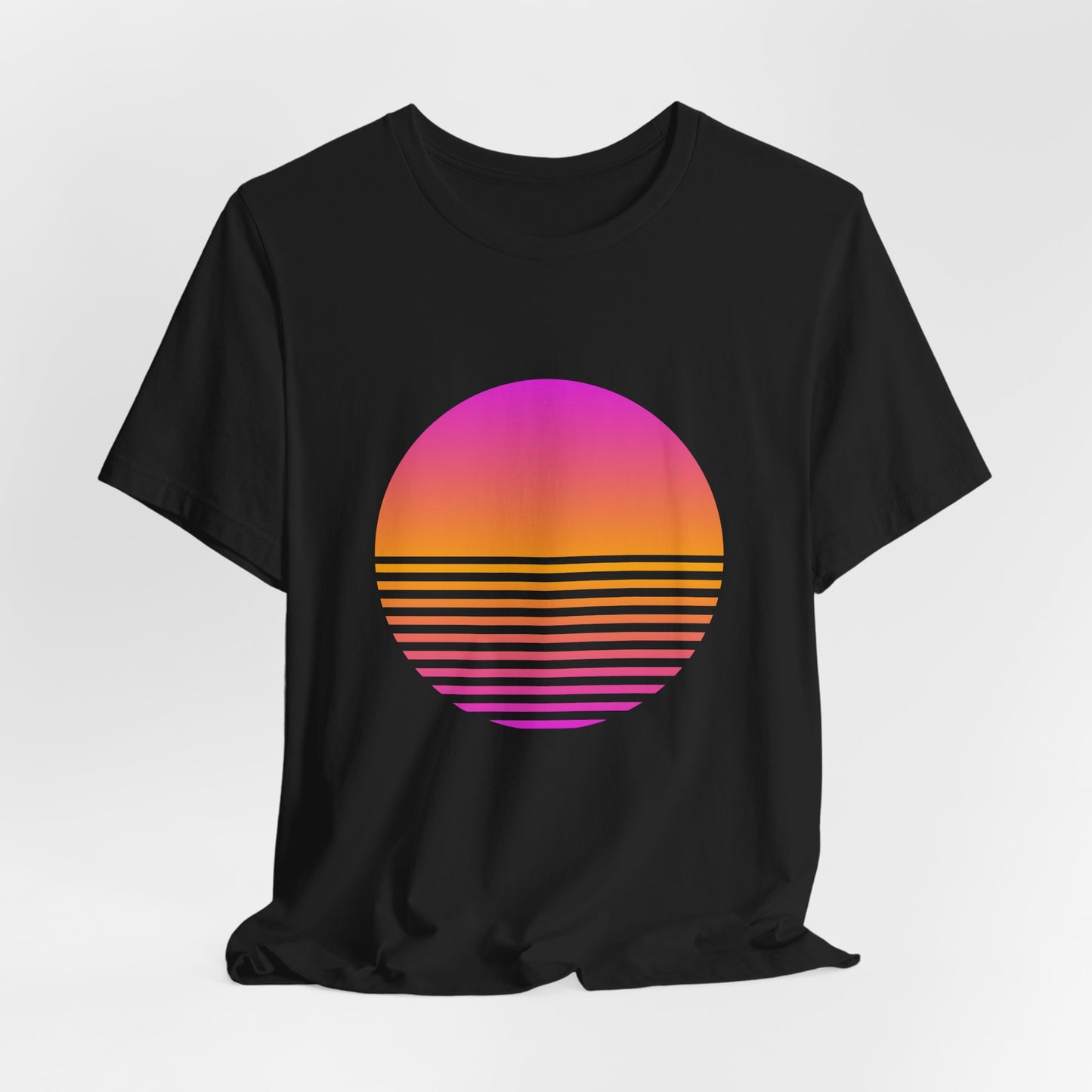Sunset Grid Tee