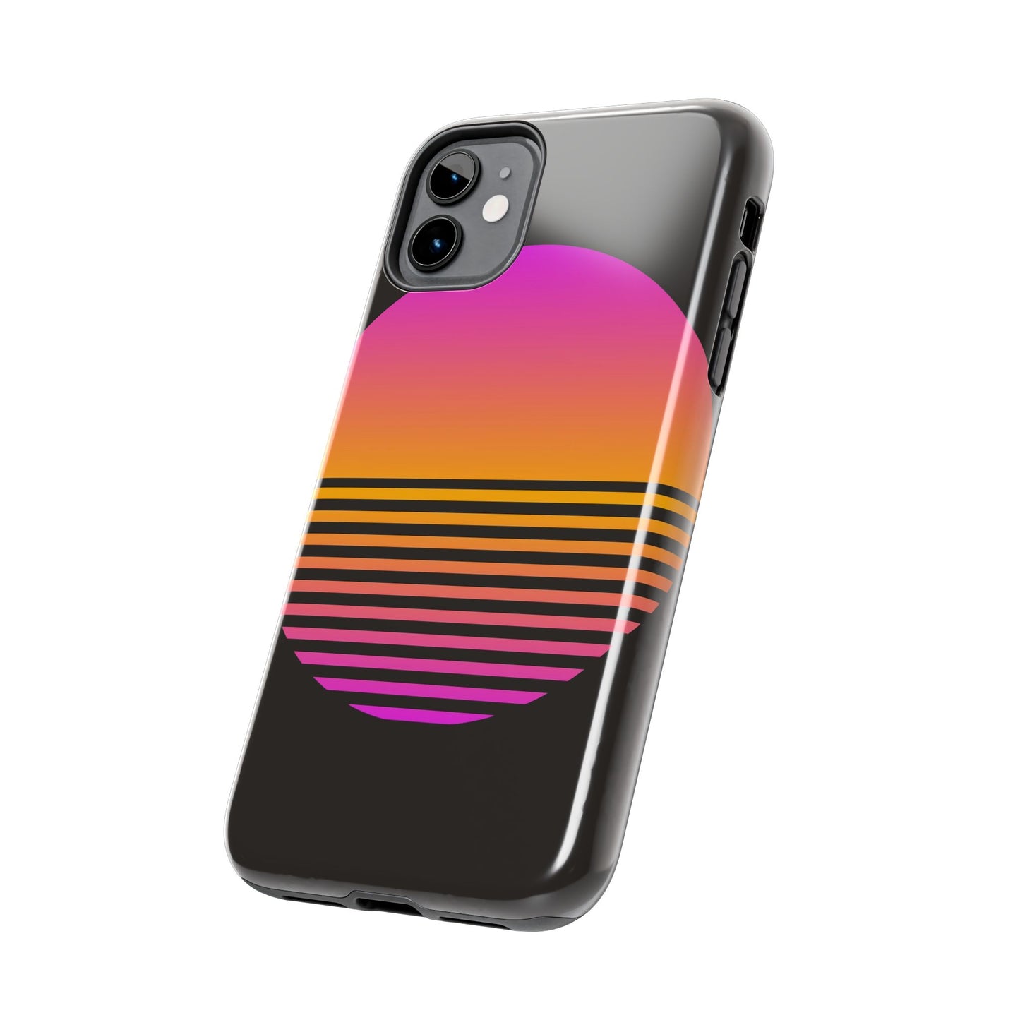 Sunset Grid Tough Phone Case