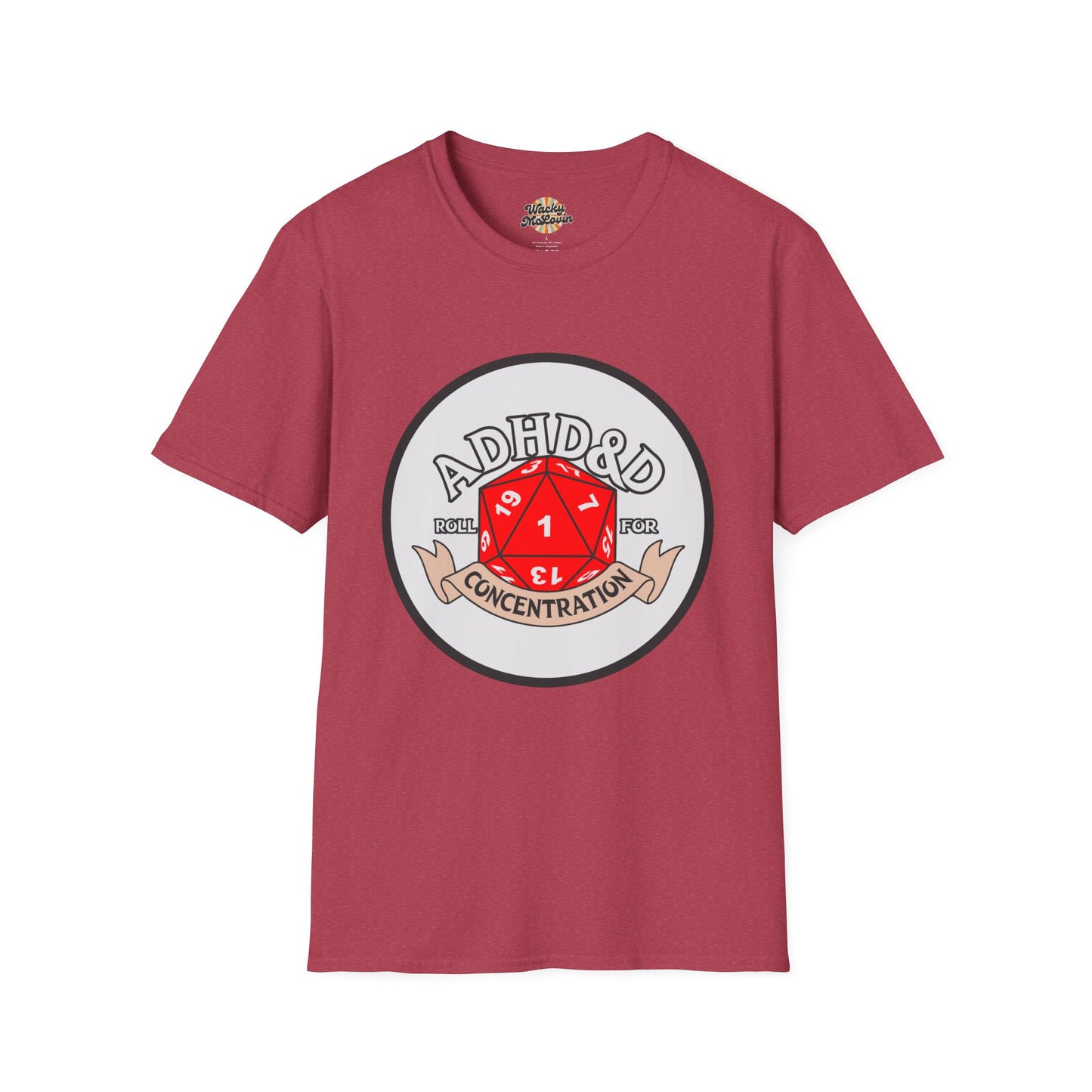 ADH&D: Roll For Concentration Tee