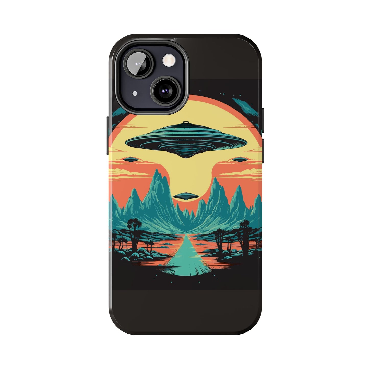 UFO Fleet Tough Phone Case