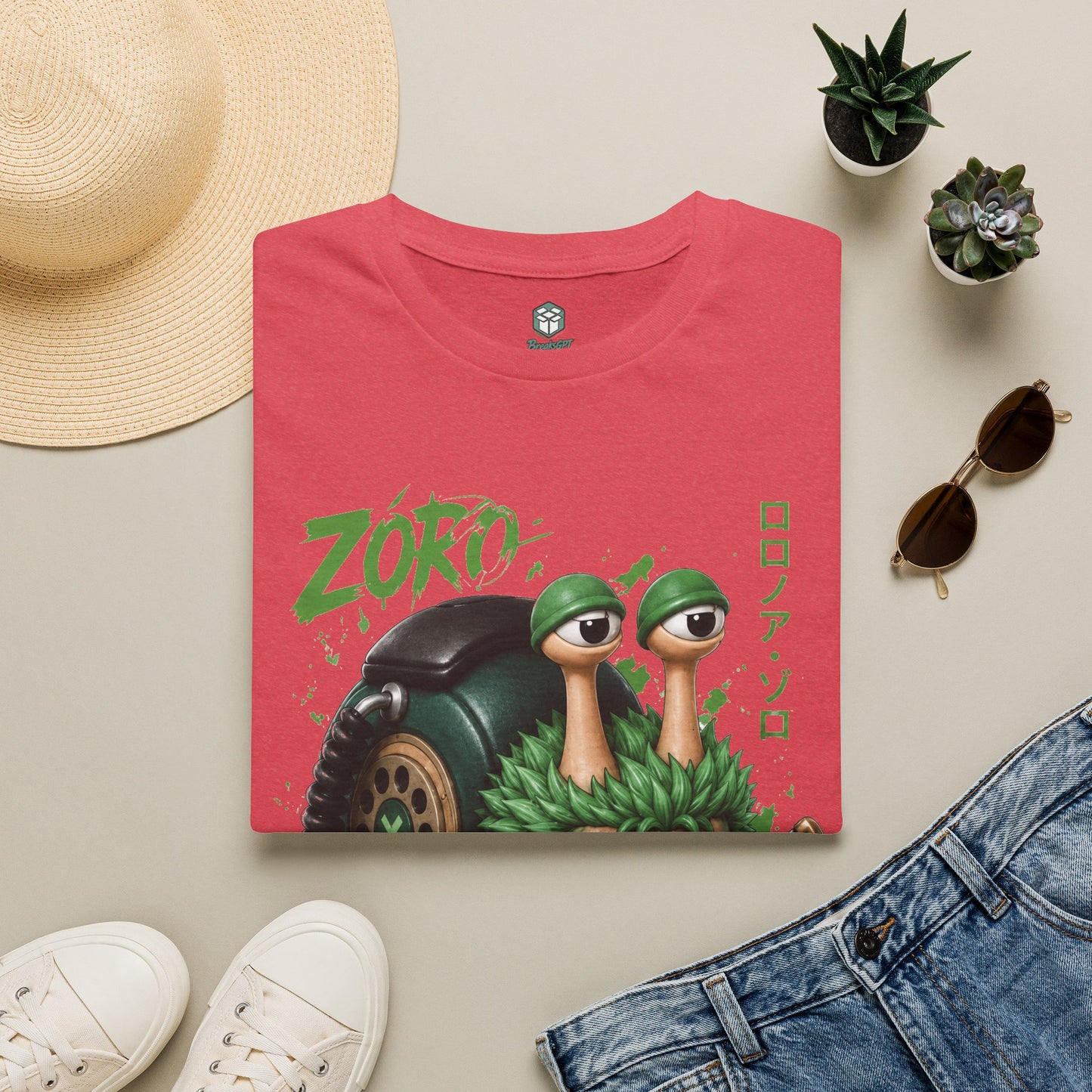 BreaksGPT Zoro Adventure Graphic Tee