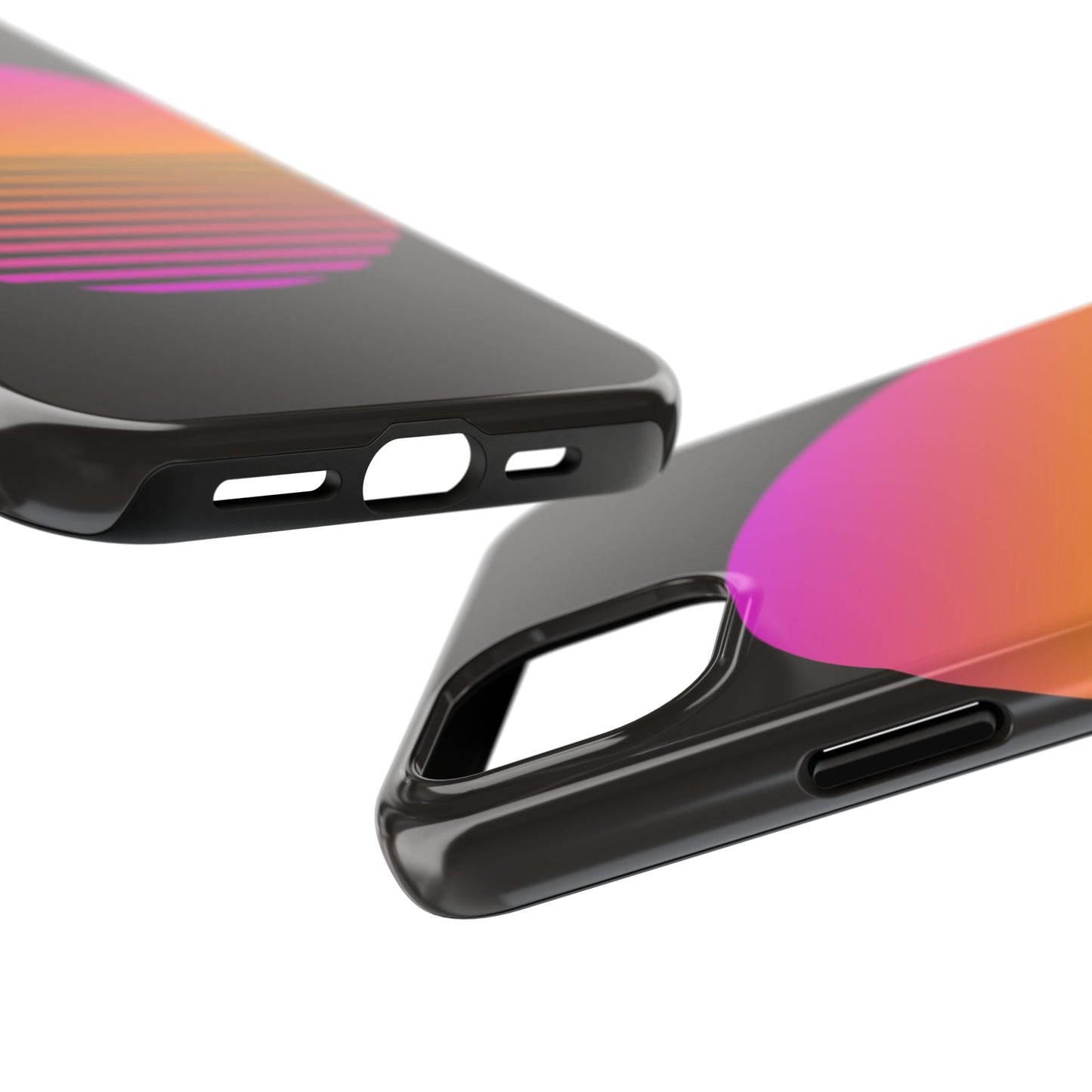 Sunset Grid Tough Phone Case