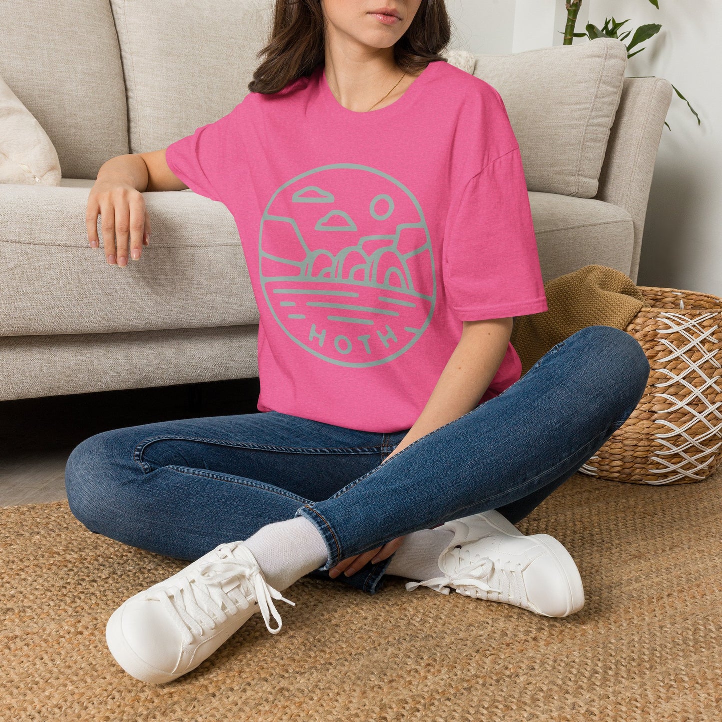 Hoth Retro Planet Adventure Tee