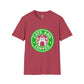 Cats And Coffee Retro Café Tee