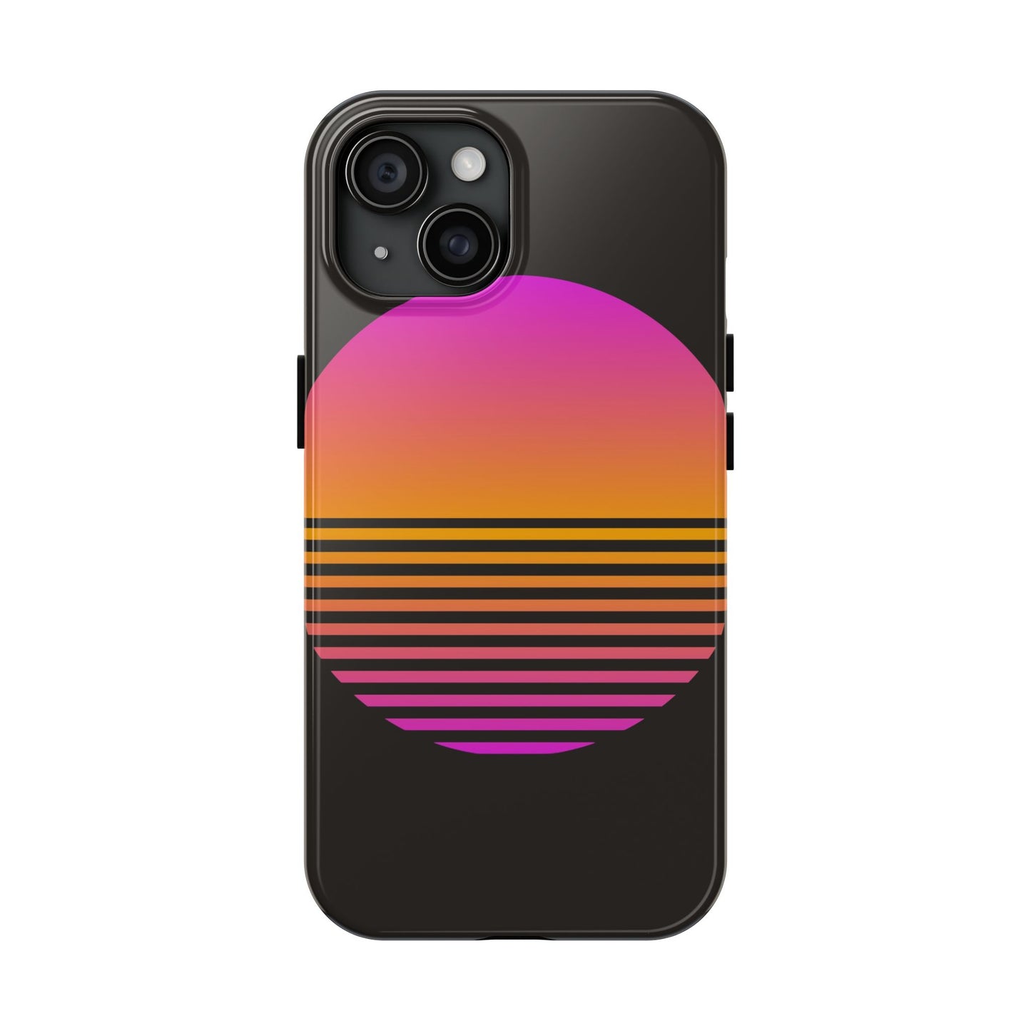 Sunset Grid Tough Phone Case