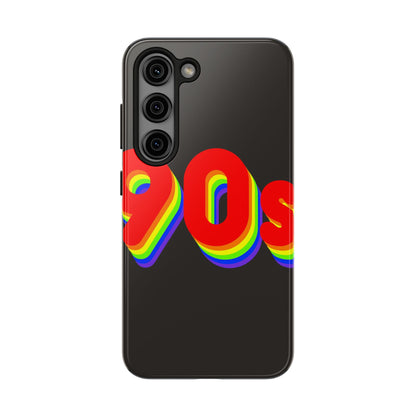 90's Rainbow Tough Phone Case