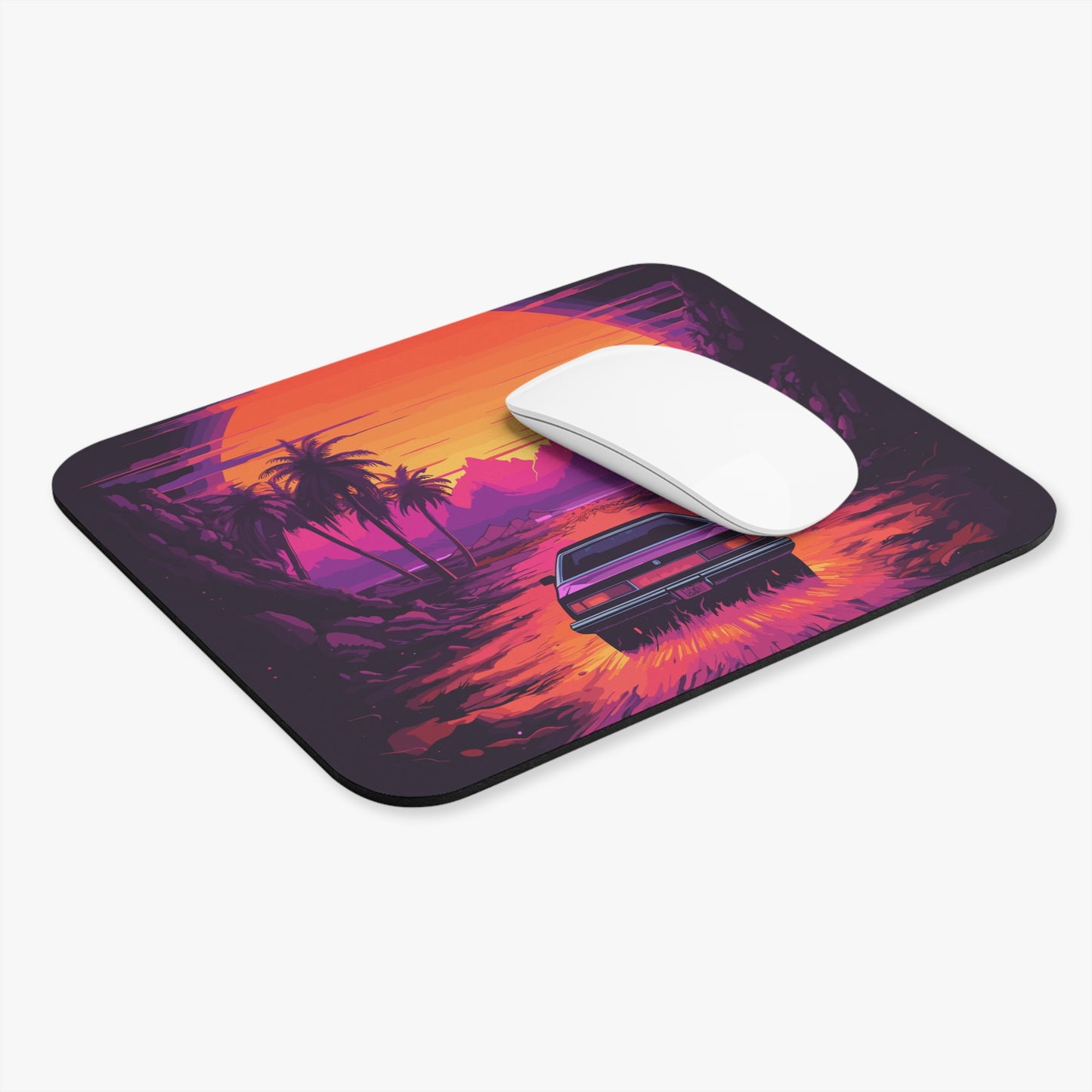 Drive-In Night Mouse Pad