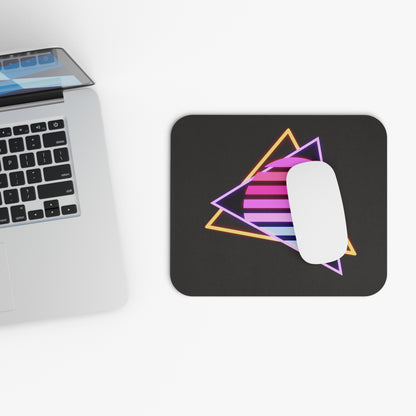 Neon Prism Mouse Pad