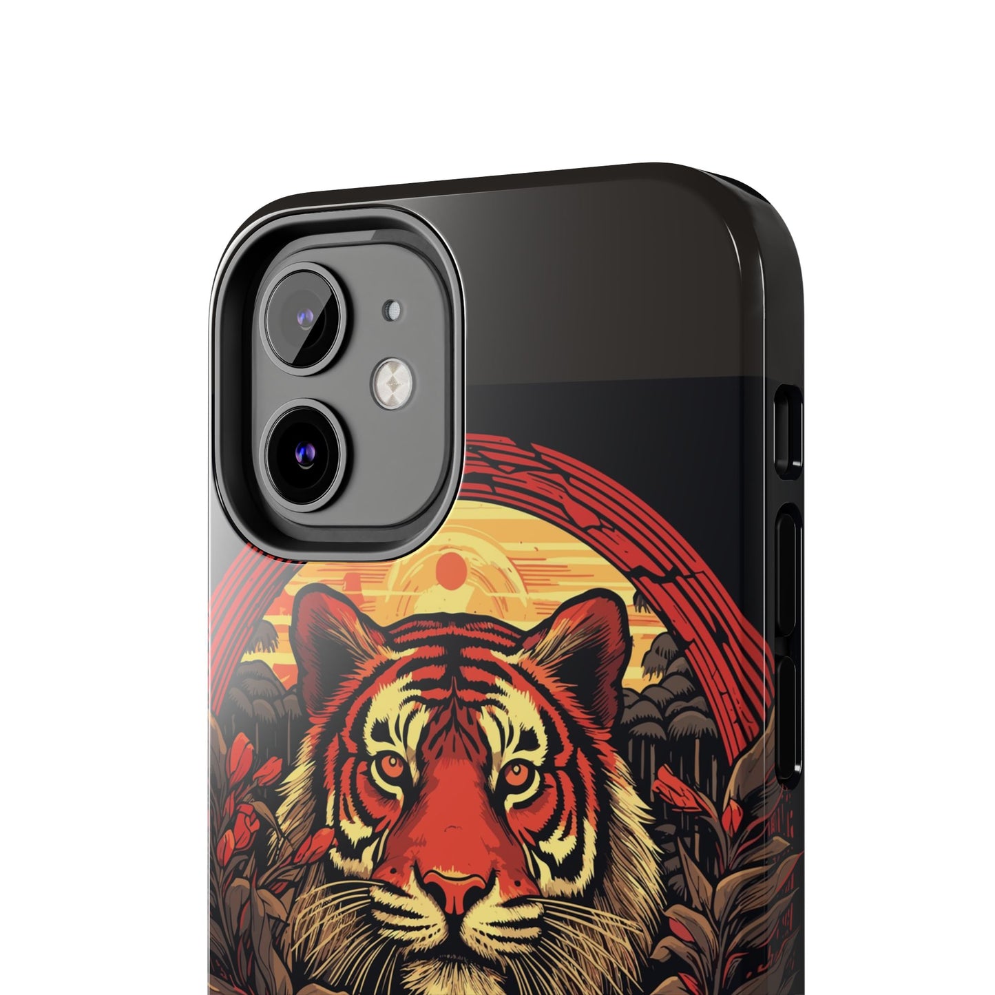 Tiger Wreath Tough Phone Case