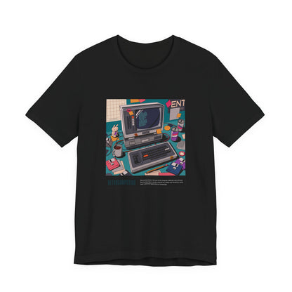 Retro Computing vintage computer soft Bella Canvas unisex tee