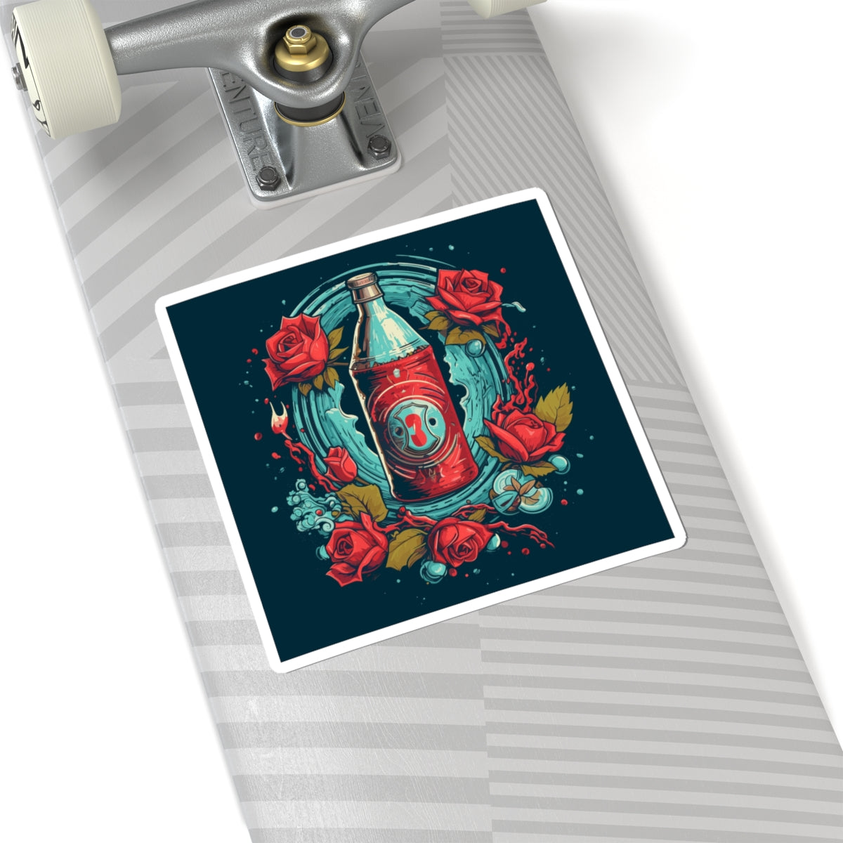 Soda & Roses Sticker