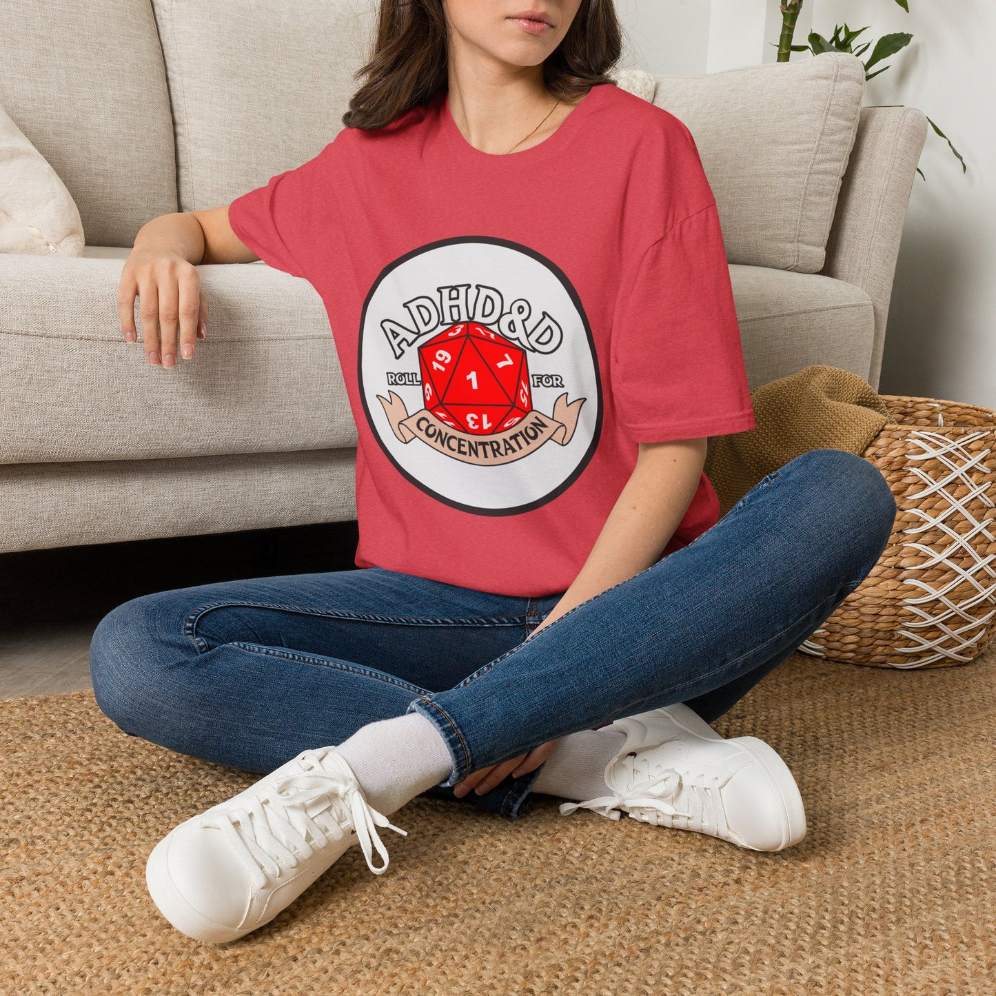 ADH&D: Roll For Concentration Tee
