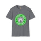 Cats And Coffee Retro Café Tee