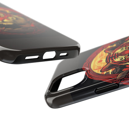 Tiger Wreath Tough Phone Case