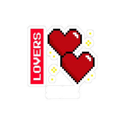 Lovers, Press Start Kiss-Cut Sticker