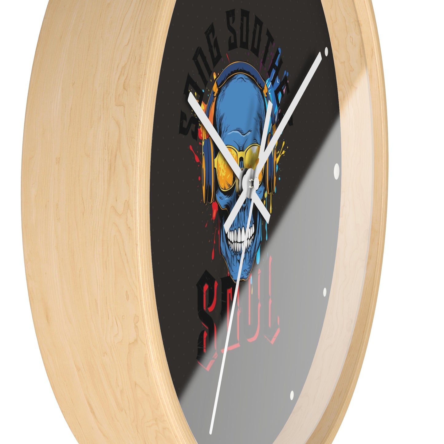 Song Soothes the Soul Wall Clock