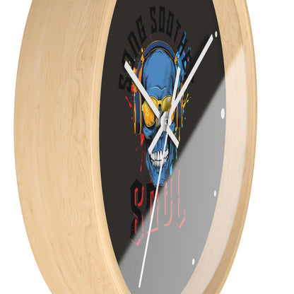 Song Soothes the Soul Wall Clock