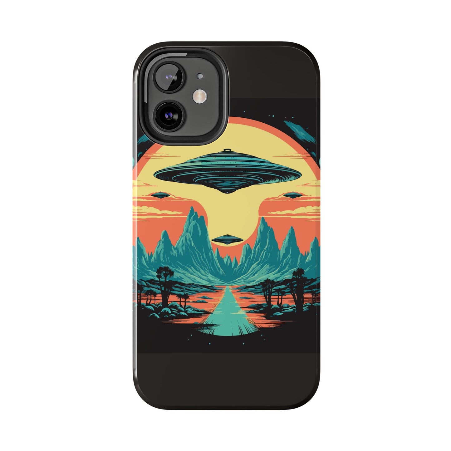 UFO Fleet Tough Phone Case