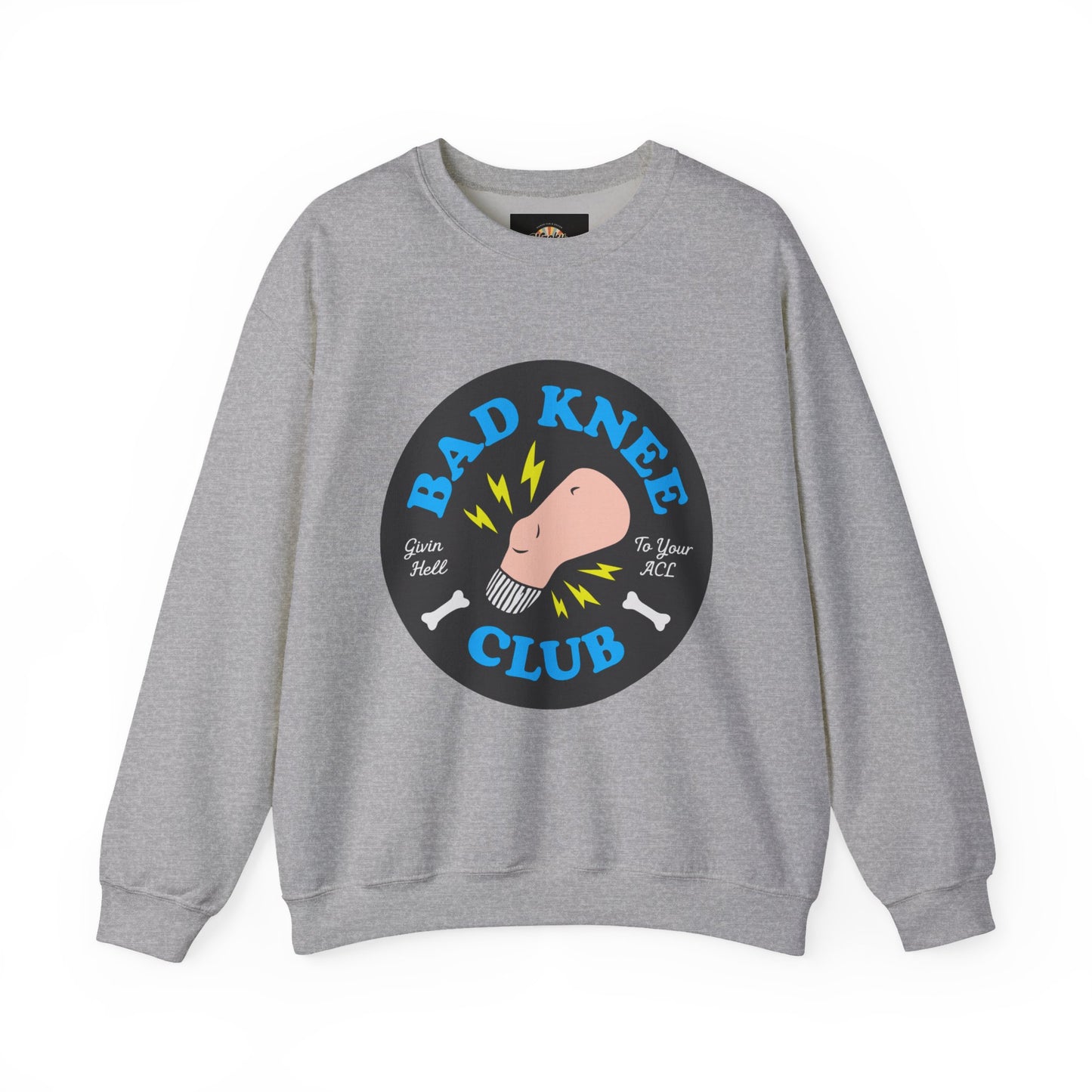 Bad Knee Club sweatshirt | Funny knee pain graphic crewneck