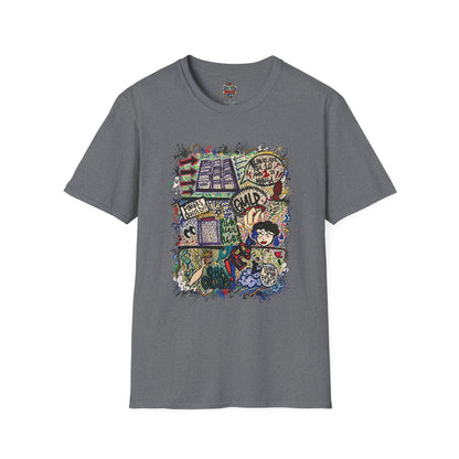 BreaksGPT Manga Card Breaker T-Shirt | Pirate Trading Card Graphic Tee Color Version