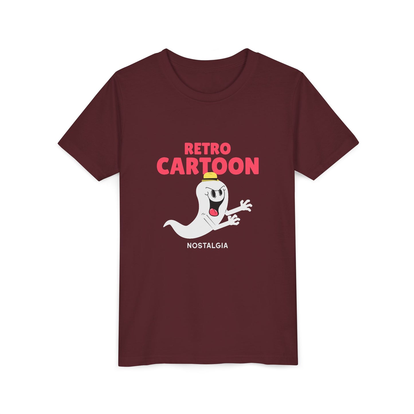 Retro Cartoon Ghost Youth Tee
