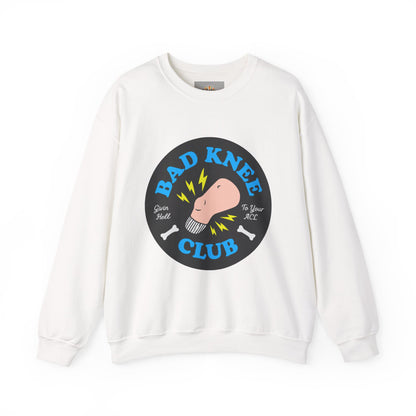 Bad Knee Club sweatshirt | Funny knee pain graphic crewneck