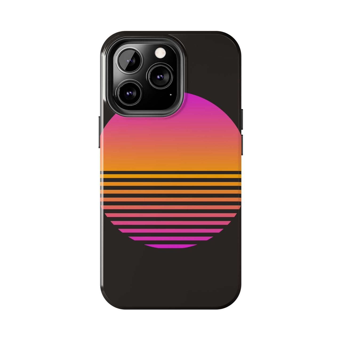 Sunset Grid Tough Phone Case