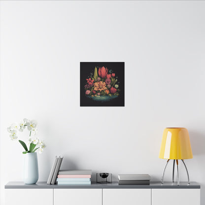 Tulip Garden Canvas Print