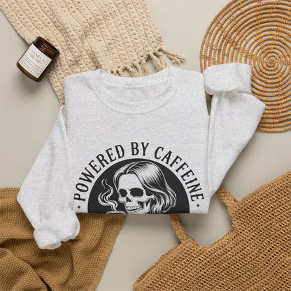 Powered by Caffeine and Chaos Sweatshirt