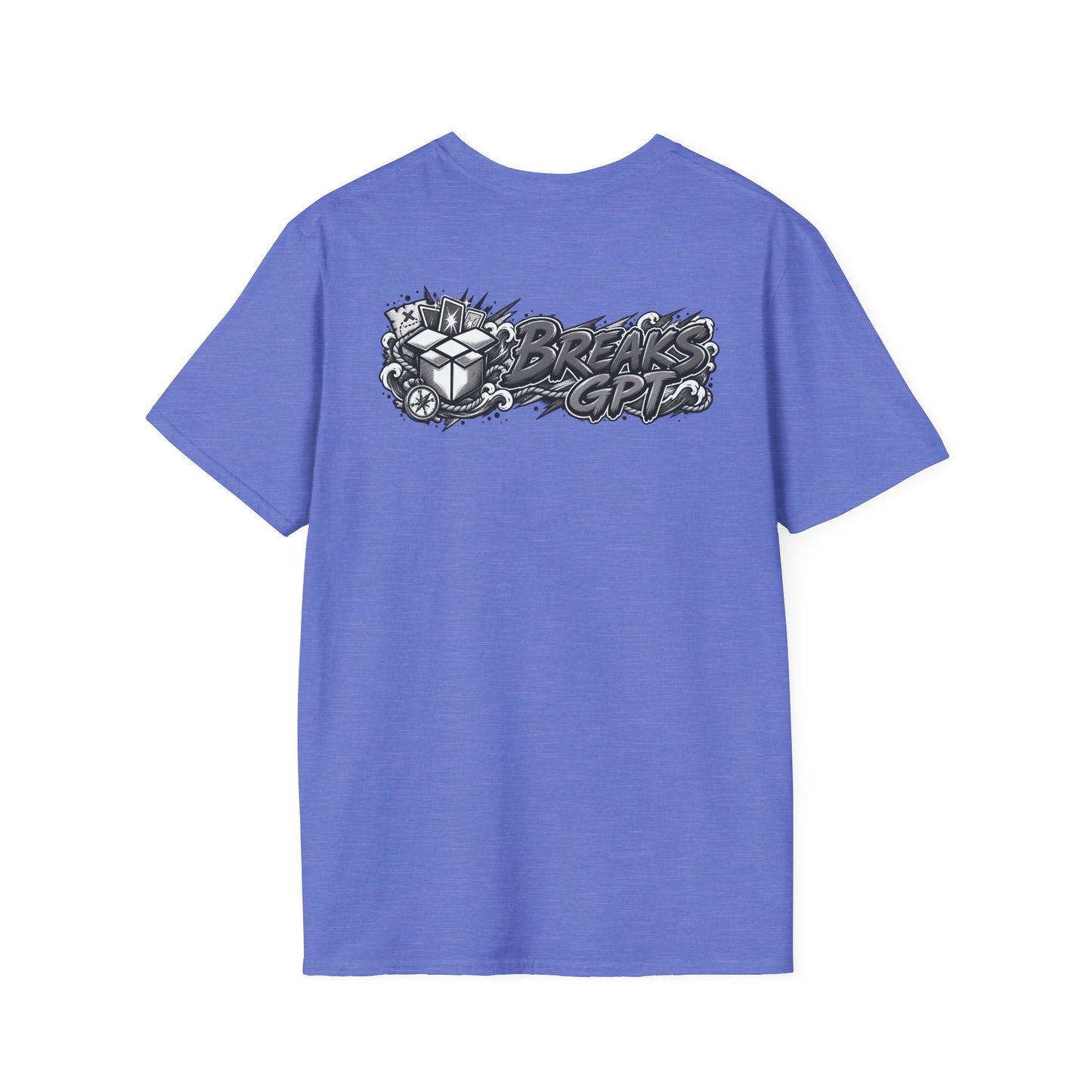BreaksGPT Manga Card Breaker T-Shirt | Pirate Trading Card Graphic Tee