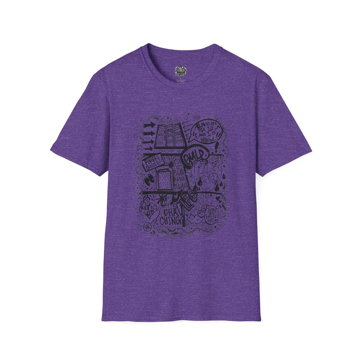 BreaksGPT Manga Card Breaker T-Shirt | Pirate Trading Card Graphic Tee