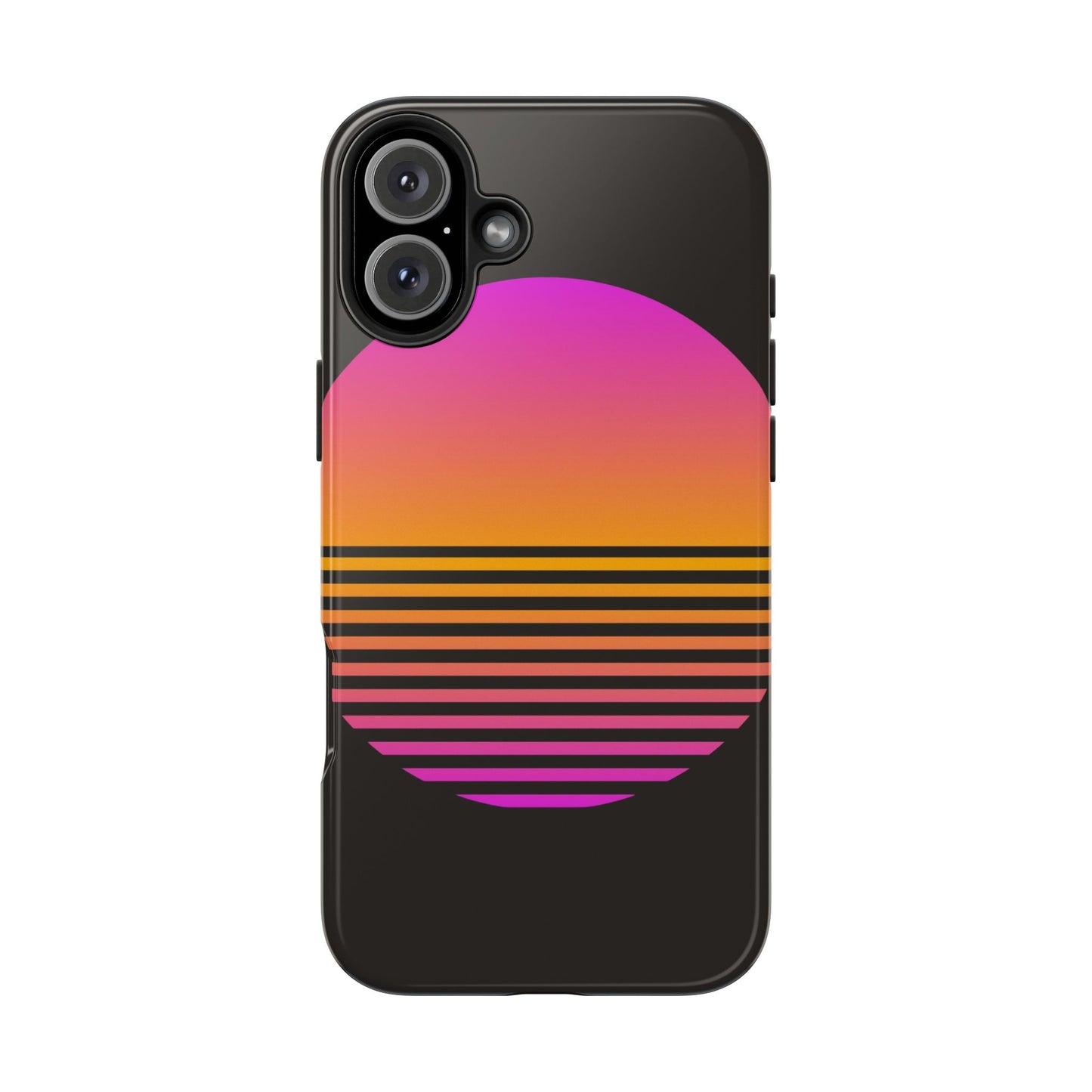 Sunset Grid Tough Phone Case