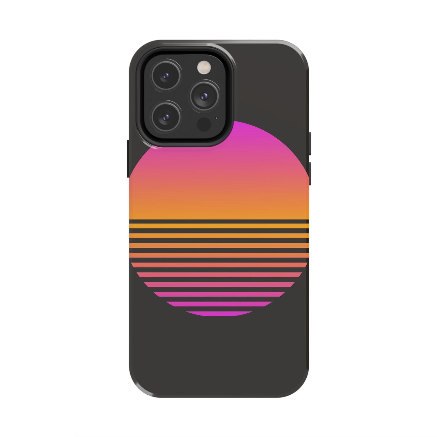Sunset Grid Tough Phone Case