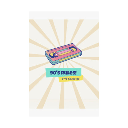 90's Rules! Retro Poster