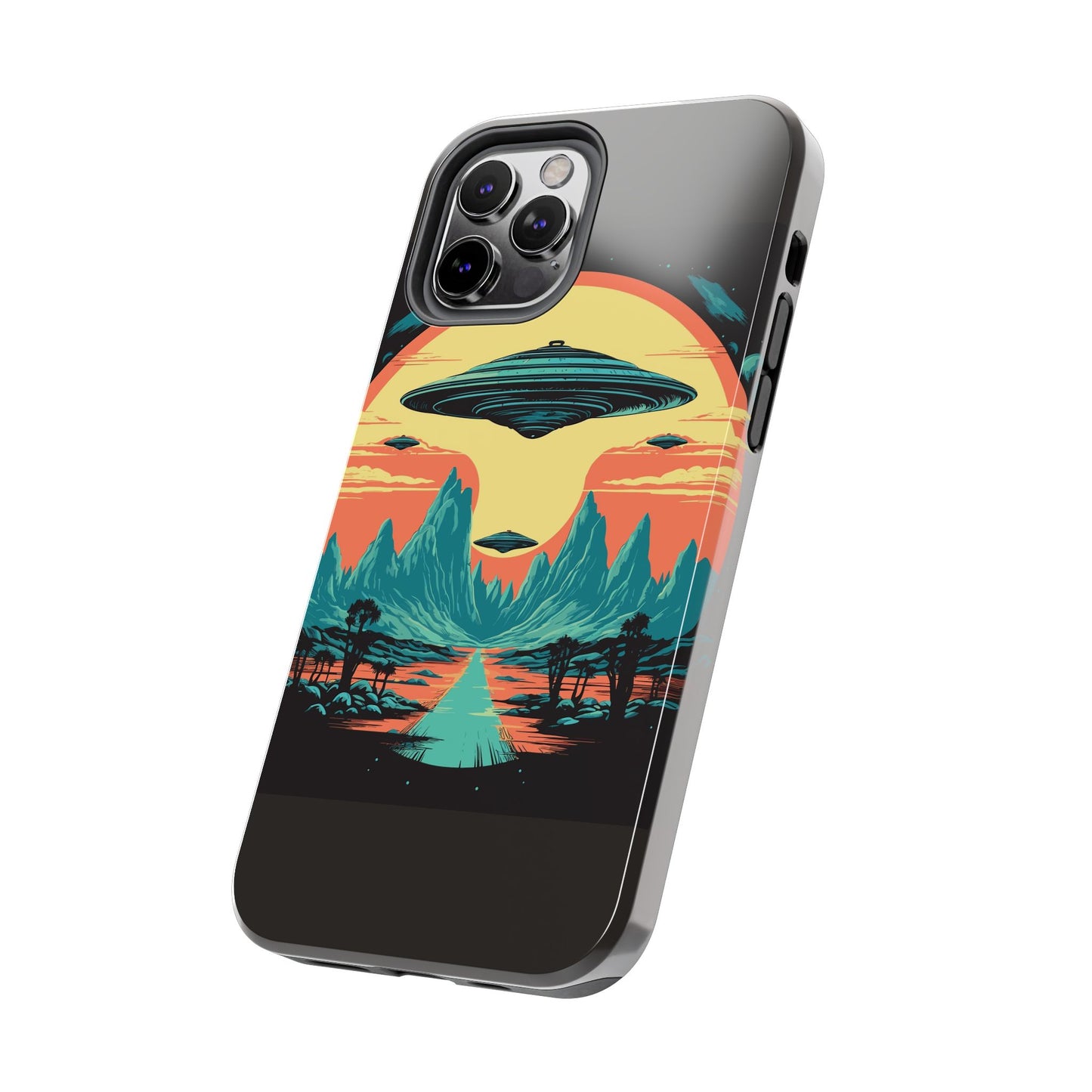 UFO Fleet Tough Phone Case