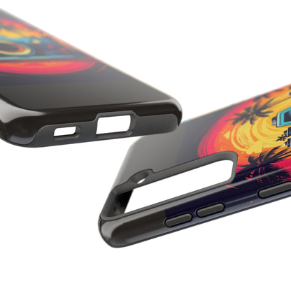 Retro Camera Sunset Tough Phone Case