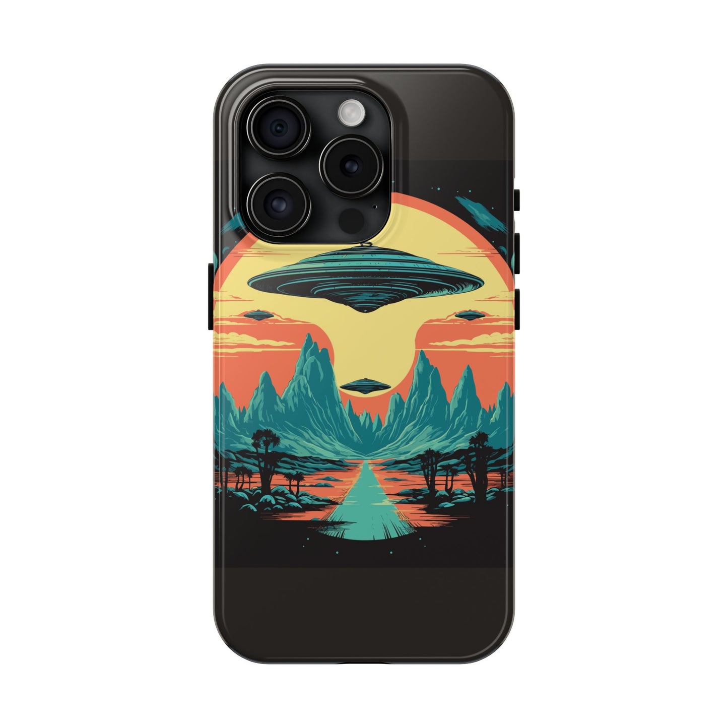 UFO Fleet Tough Phone Case