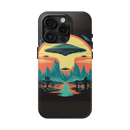 UFO Fleet Tough Phone Case