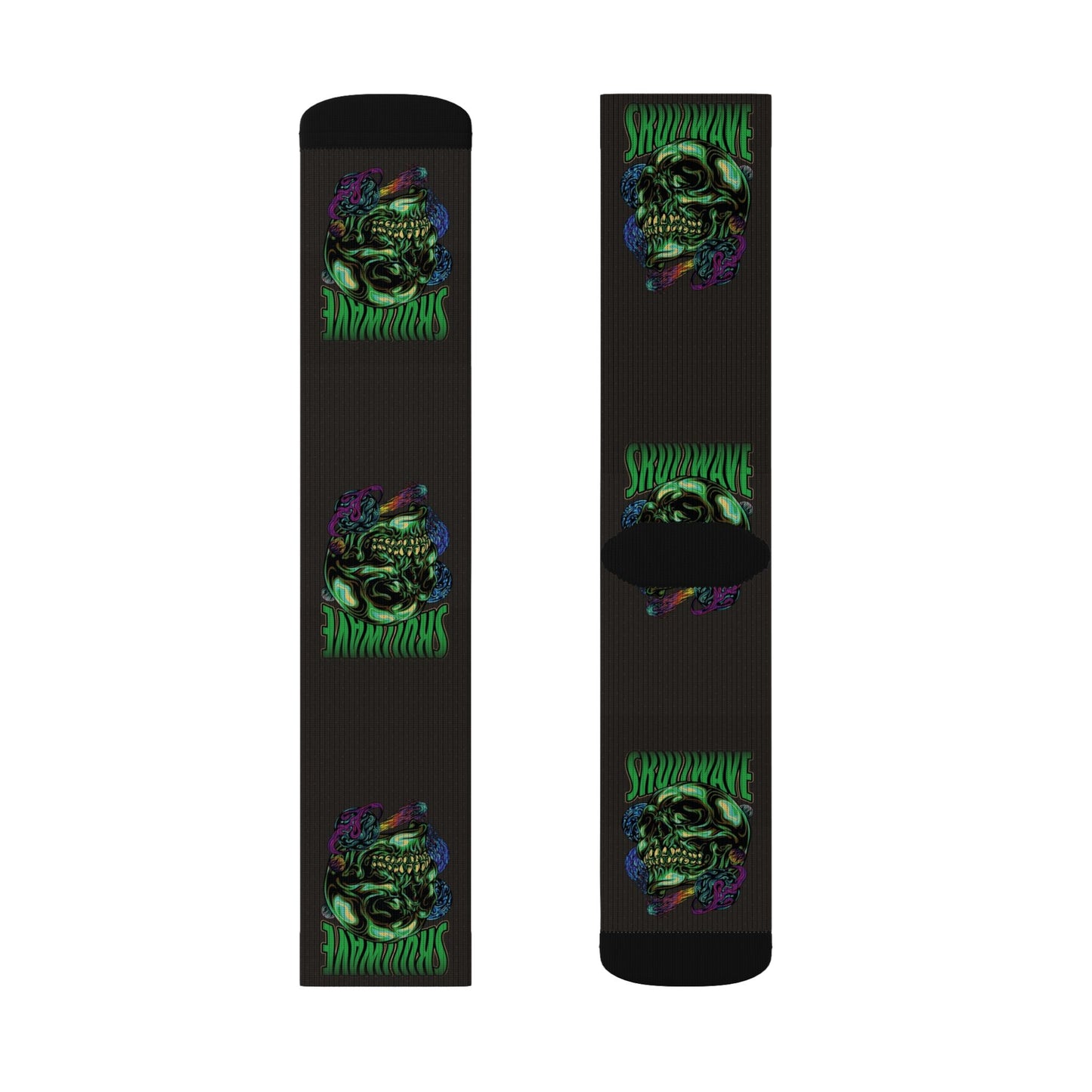 Skullwave Crew Socks
