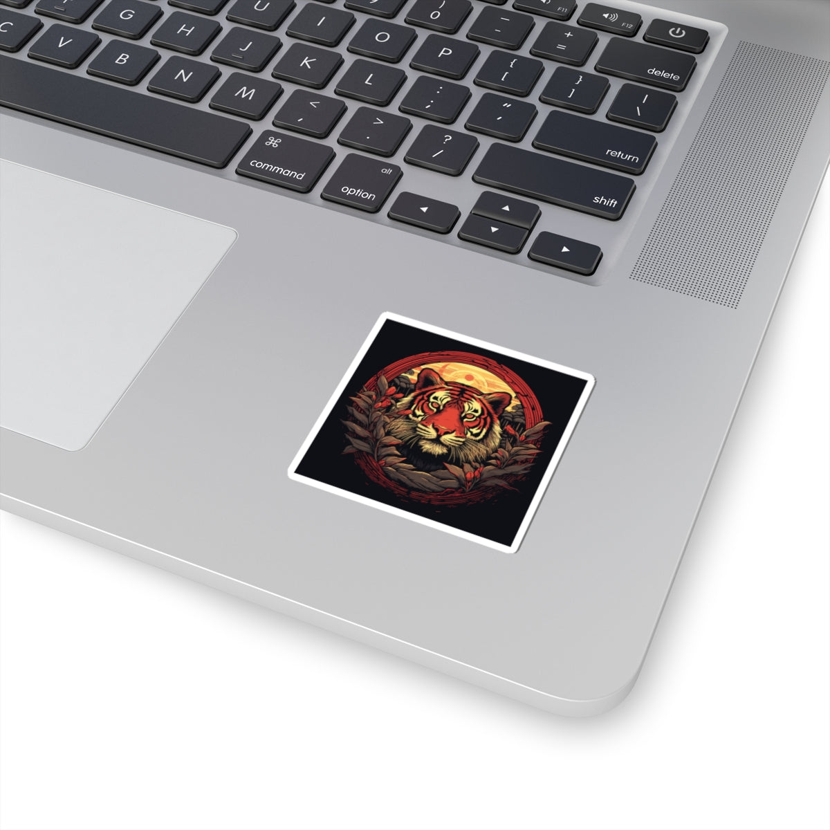 Tiger Wreath Sticker
