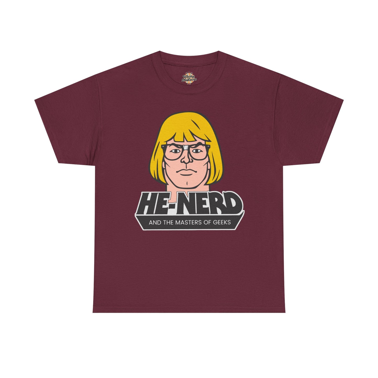 He-Nerd Masters of Geeks Parody T-Shirt