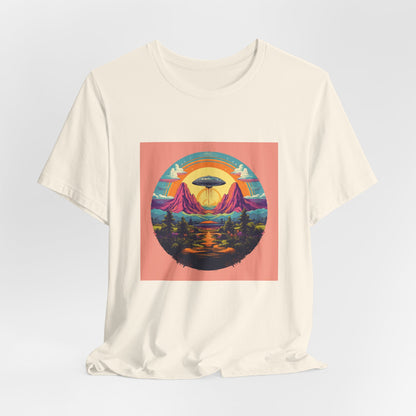 Rainbow Saucer Tee