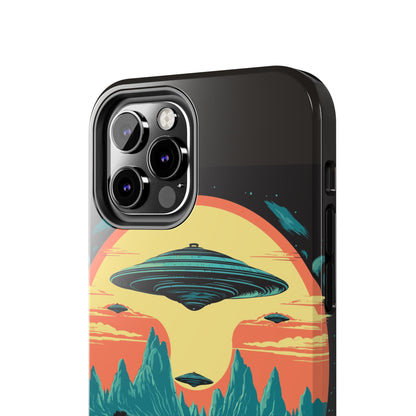 UFO Fleet Tough Phone Case