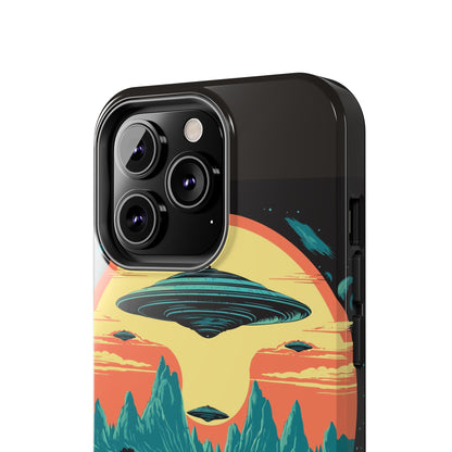 UFO Fleet Tough Phone Case