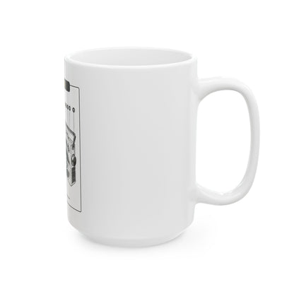 Boombox Blueprint Mug