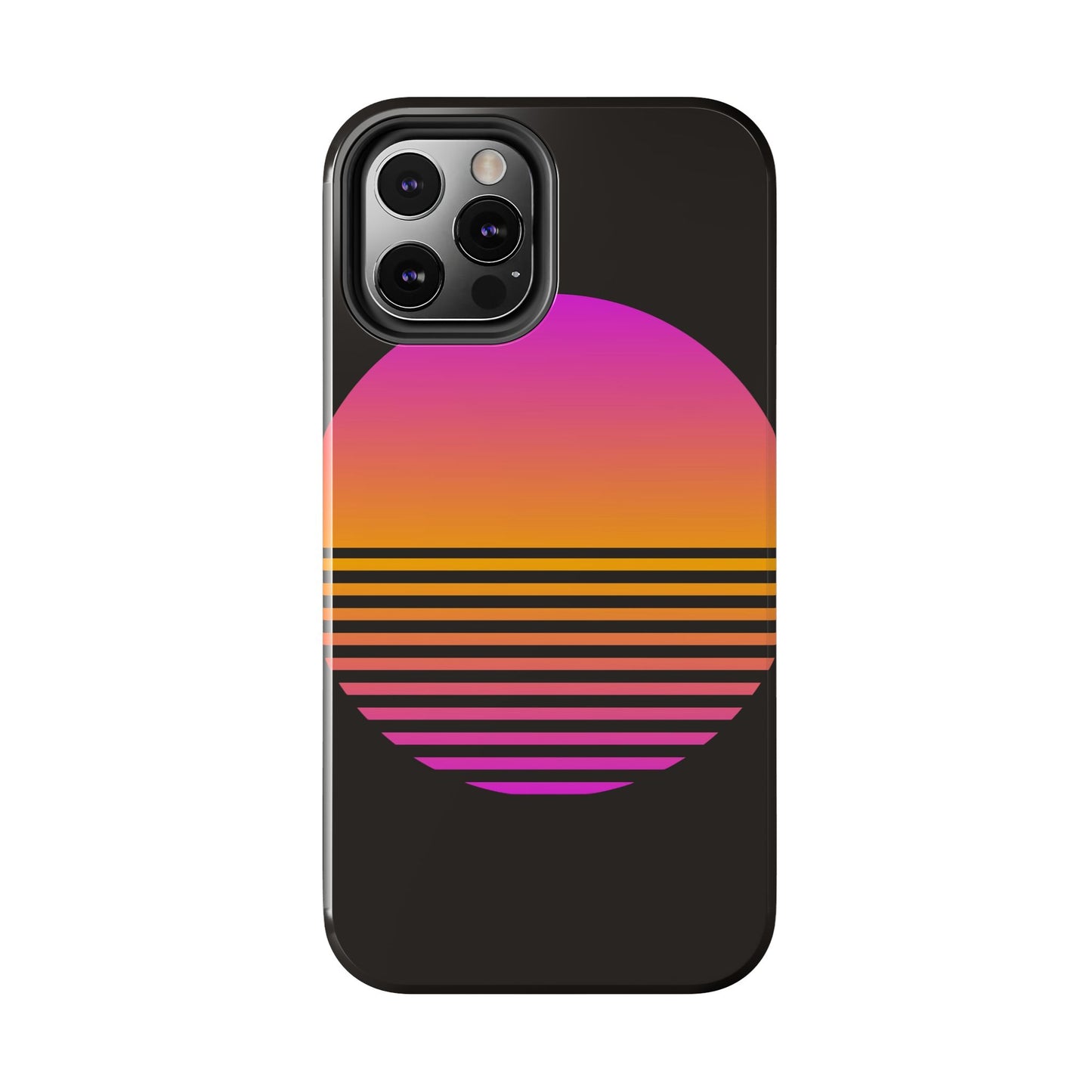 Sunset Grid Tough Phone Case